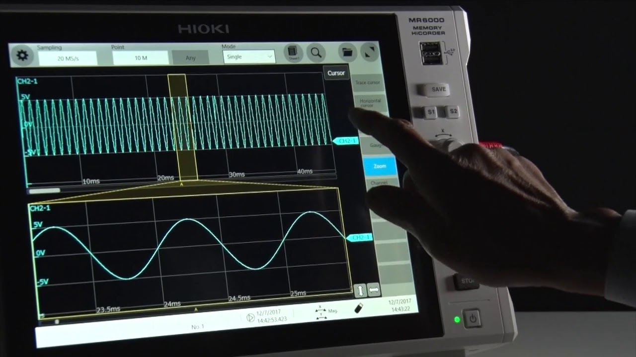 Hioki MR6000 Memory HiCorder - Change the Way You Measure, Record and Analyze