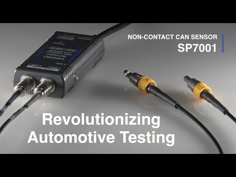 Capture vehicle network CAN signals over cable insulation｜HIOKI