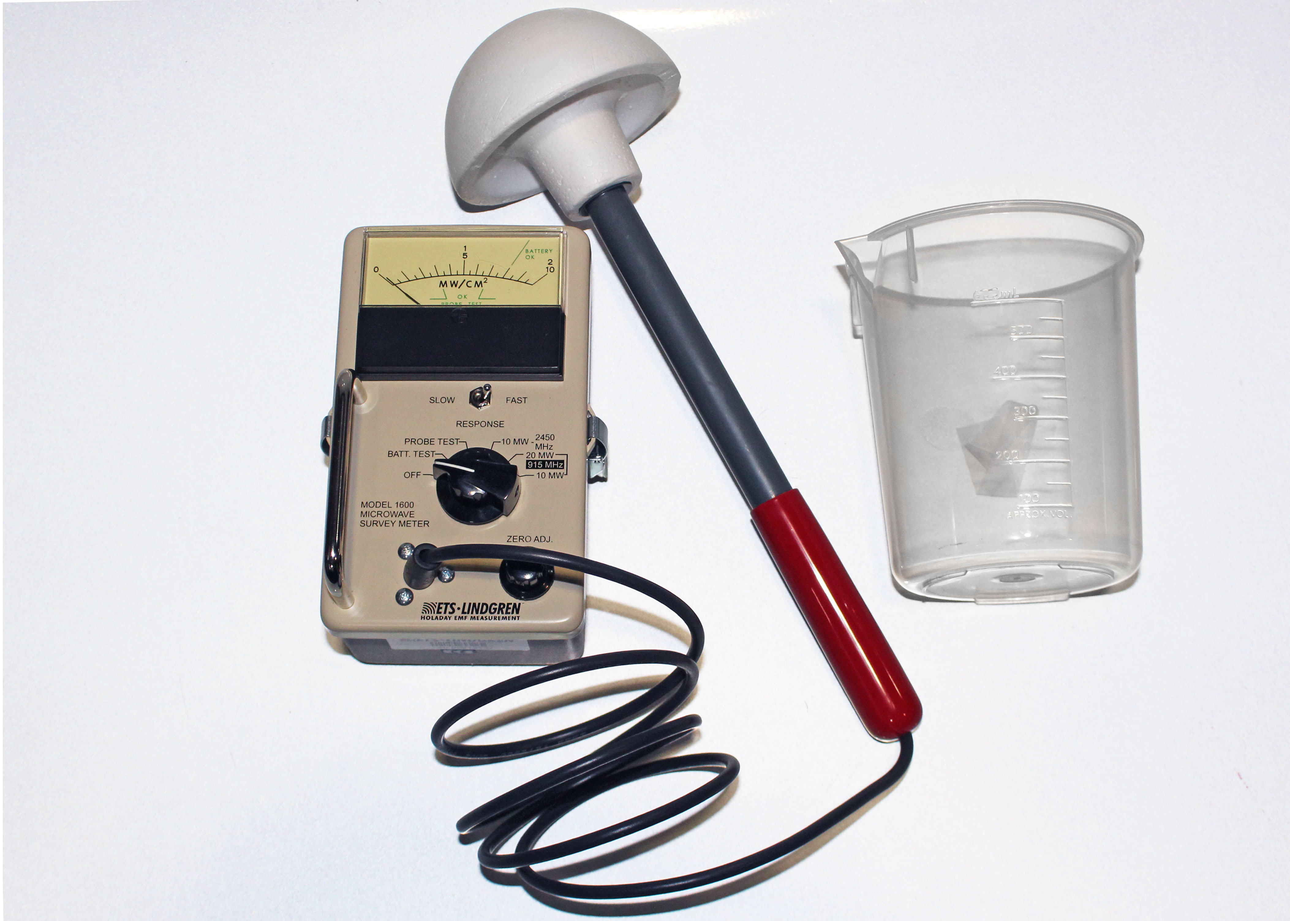 HI1600 Microwave Oven Survey Meter, 2450 MHz or 915 MHz