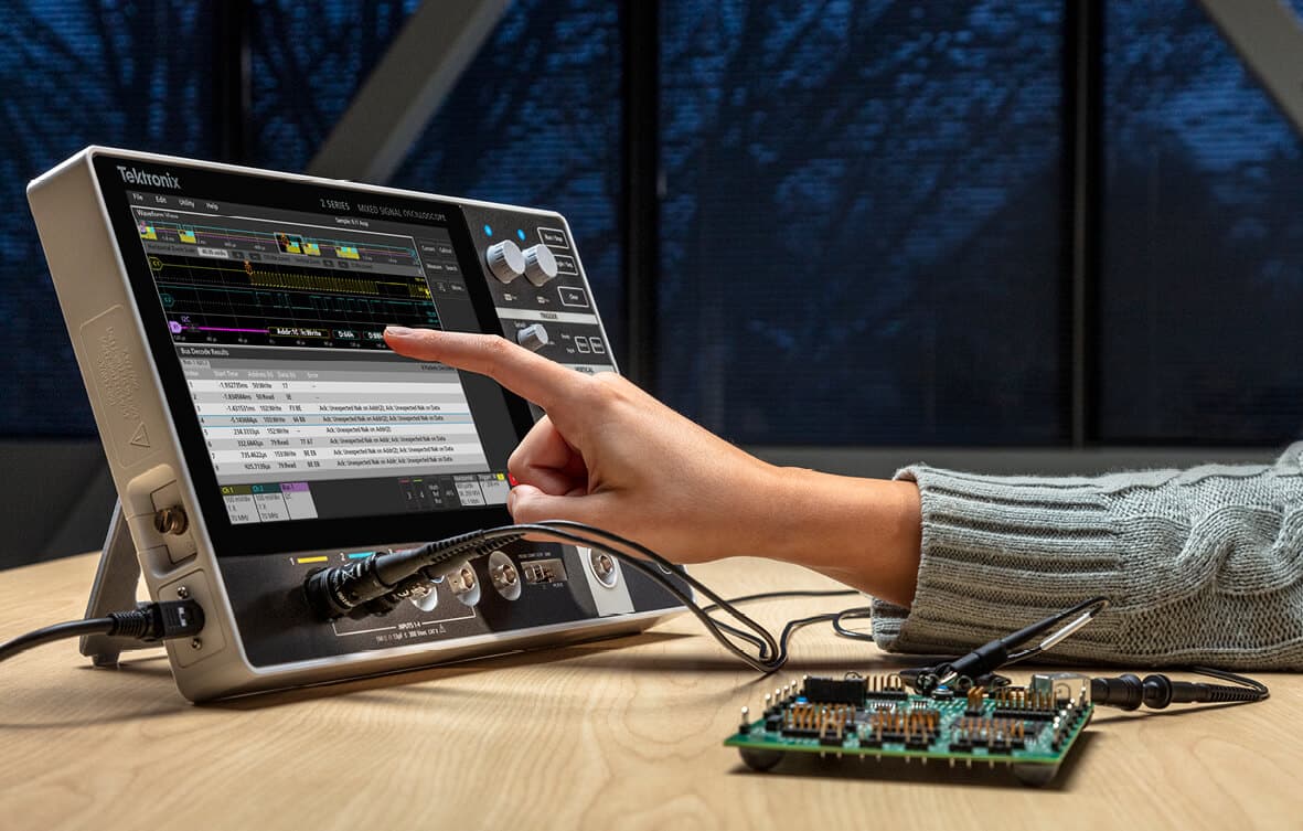 New Tektronix Series 2 Mixed Signal Oscilloscopes from MDL