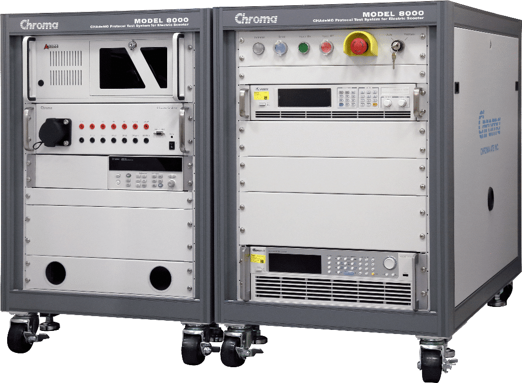 Chroma Model 8000 ChadaMO Protocol Test System for Electric Scooter