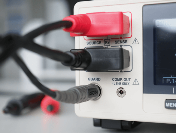 Guard terminal: More stable measurements in high resistance ranges